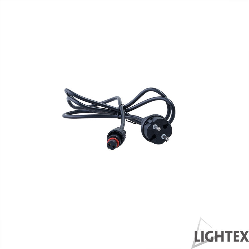 Power Cable 1.5m for String Light Lightex IP44