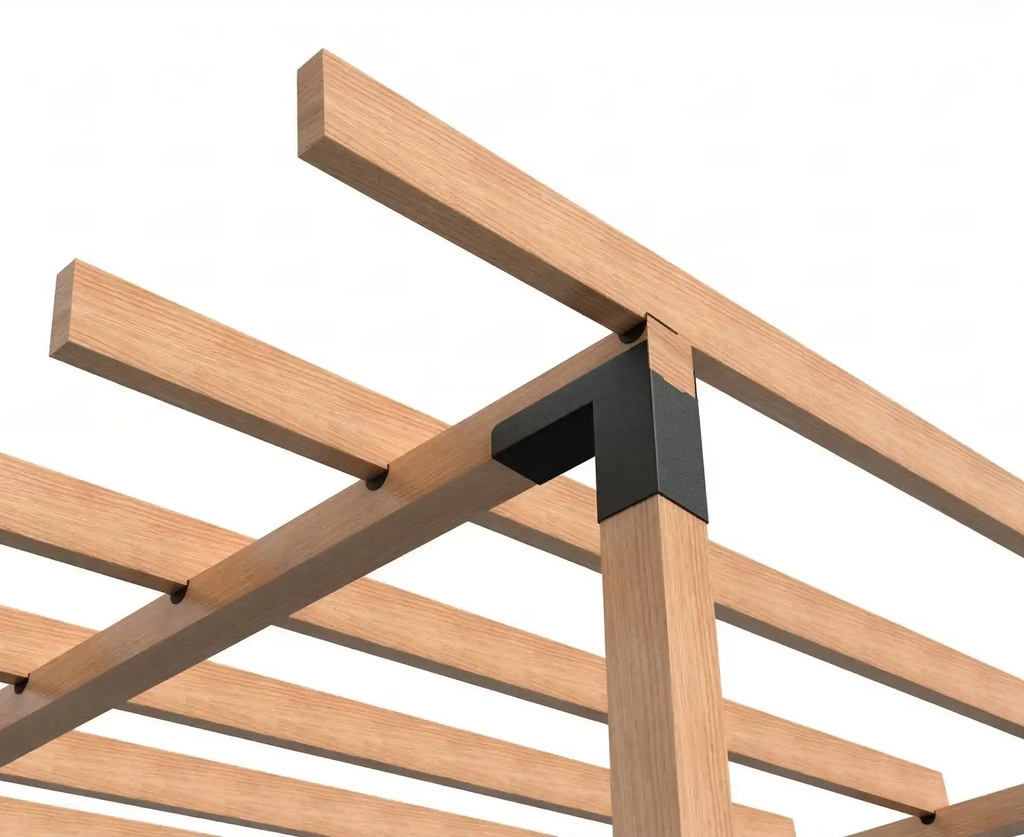 Kit conectori pentru pergolă de perete WallGrid | LuxShade