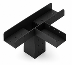 T451010Open – Side Connector 4-Arm 5° for 10×10 cm Beam – LuxShade