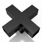 Conector central cu 5 brațe pentru grindă de 10×10 cm